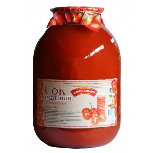 Крымское варенье Сок томатный с солью 3л